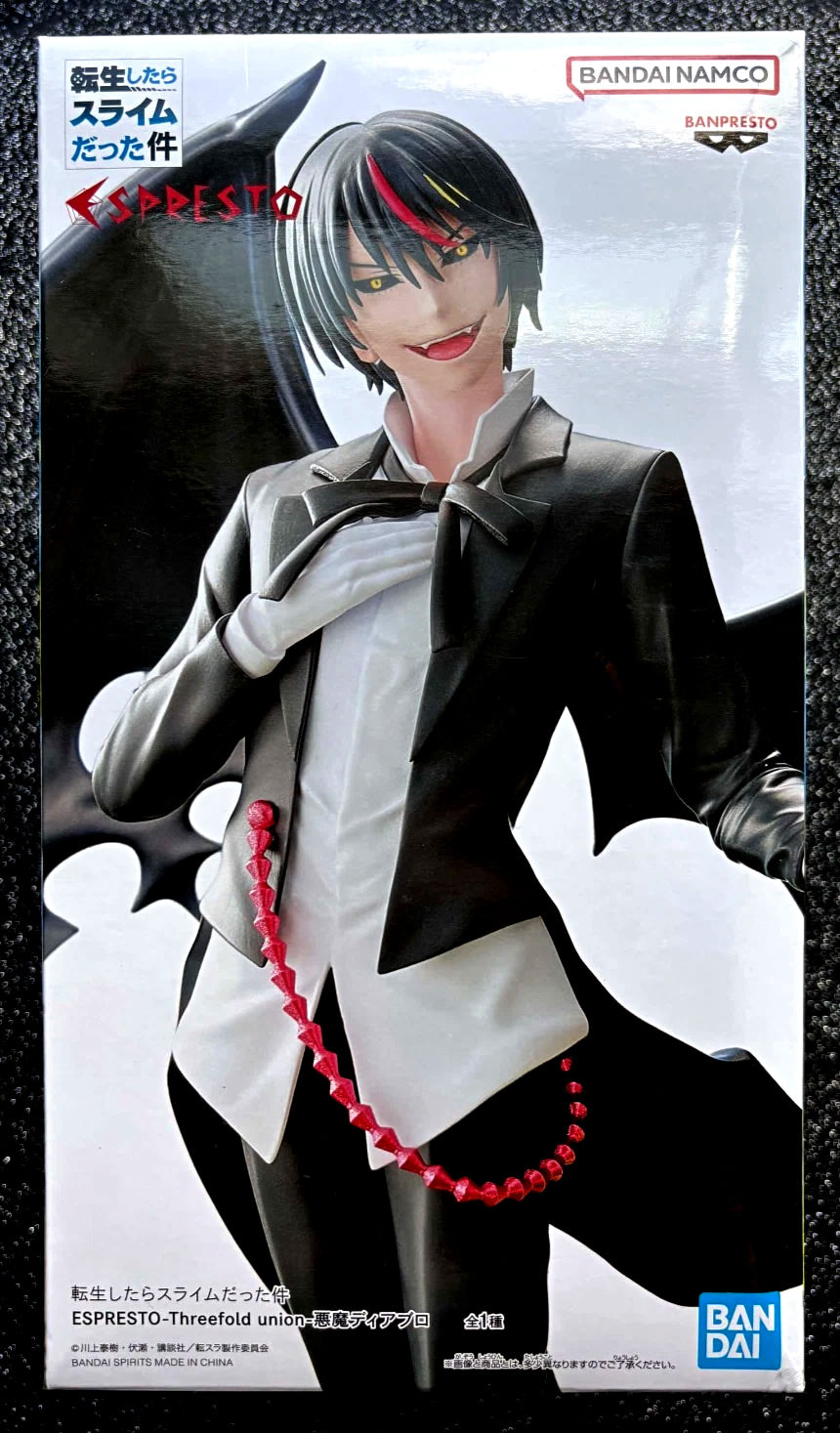 Diablo Espresto Threefold Union That Time I Got Reincarnated as a Slime Figure Banpresto Bandai