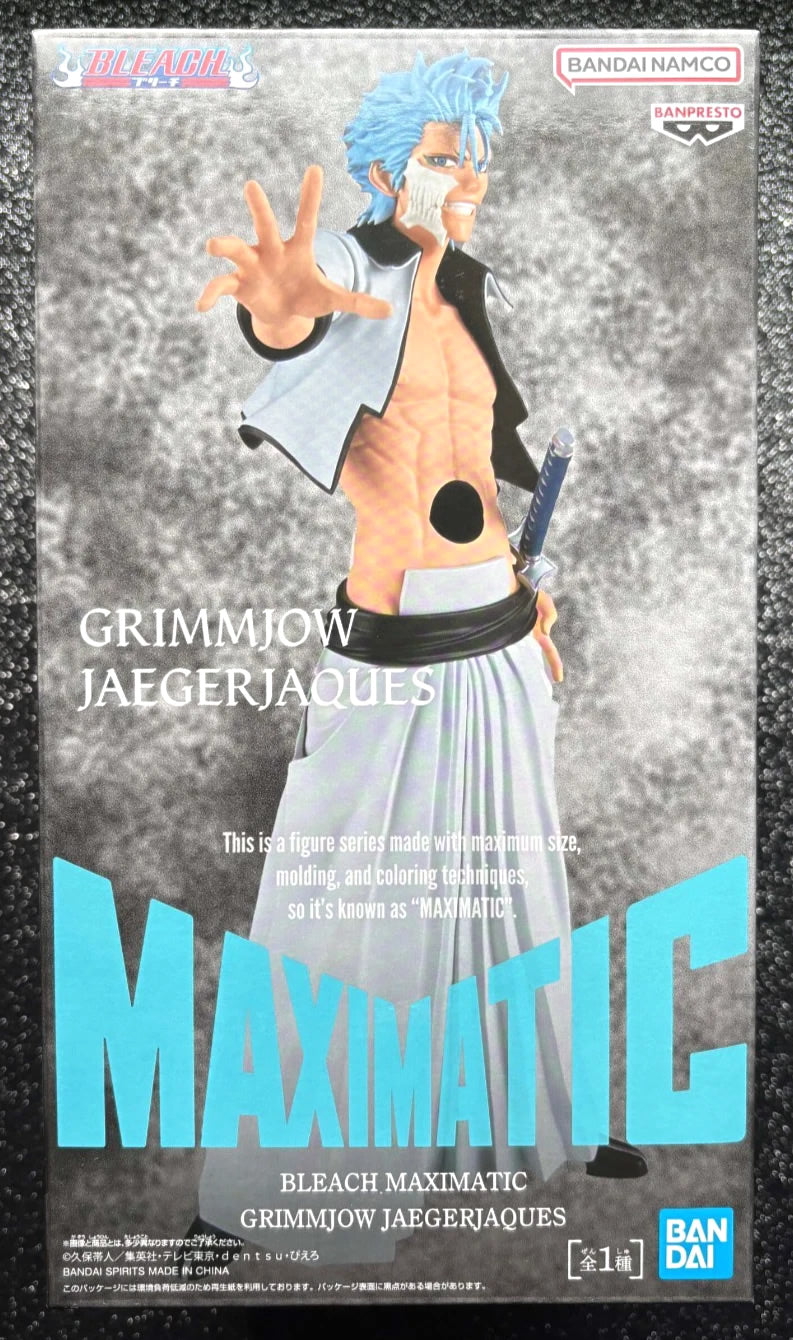 Grimmjow Jaegerjaques Maximatic Bleach Figure Banpresto Bandai