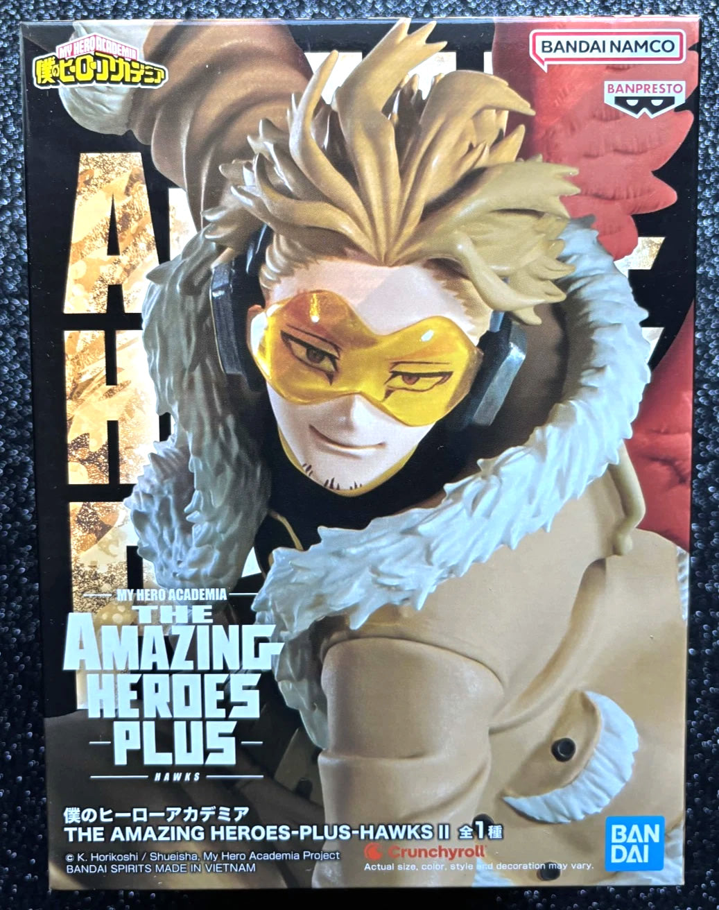 Hawks II The Amazing Heroes Plus My Hero Academia Figure Banpresto Bandai