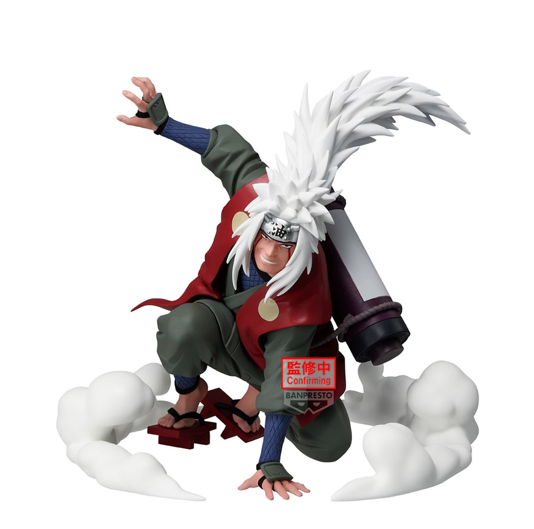 Jiraiya Naruto Summoning Jutsu Figure Pervy Sage Banpresto Bandai