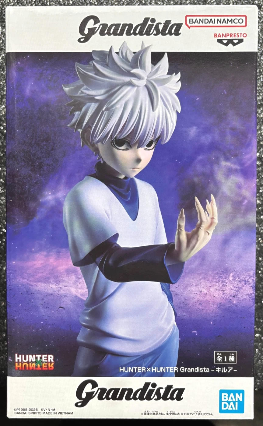 Killua Zoldyck Grandista Hunter x Hunter Figure Banpresto Bandai