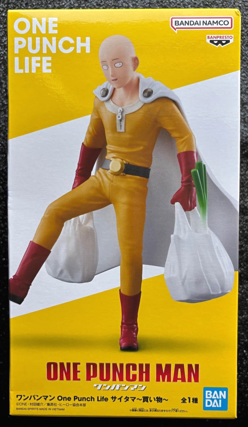 Saitama One Punch Life One-Punch Man Figure Banpresto Bandai