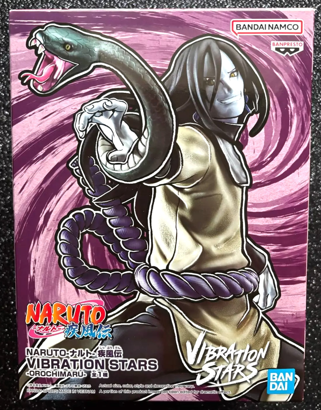 Orochimaru Vibration Stars Naruto Shippuden Figure Banpresto Bandai