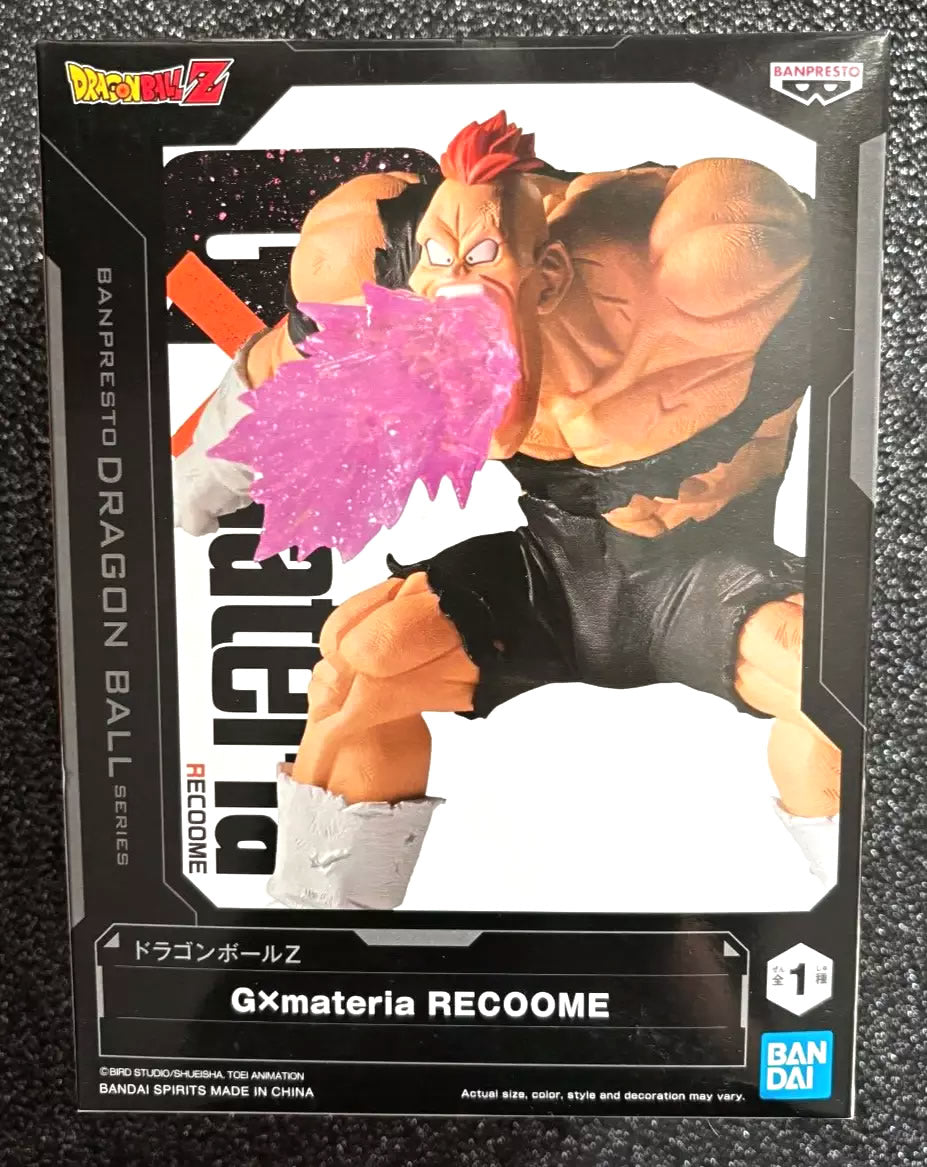 Recoome G×Materia 'Eraser Gun' Ginyu Force Dragon Ball Z Figure Banpresto Bandai