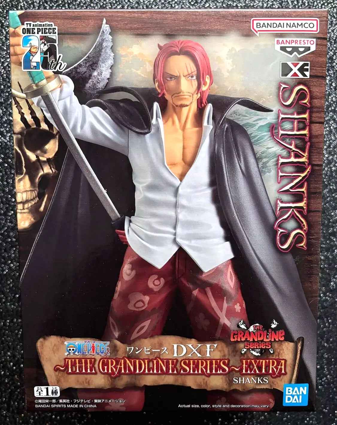 Shanks The Grandline Series DXF Extra One Piece Figure Banpresto Bandai