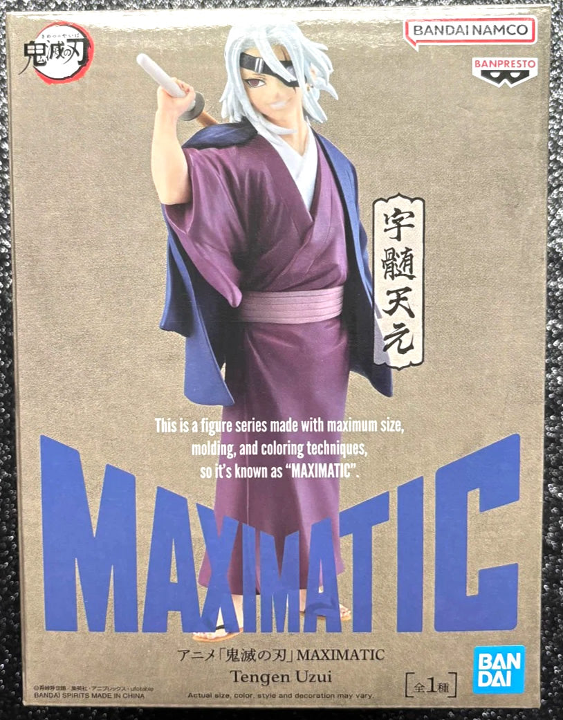 Tengen Uzui Maximatic Demon Slayer Kimetsu No Yaiba Figure Banpresto Bandai