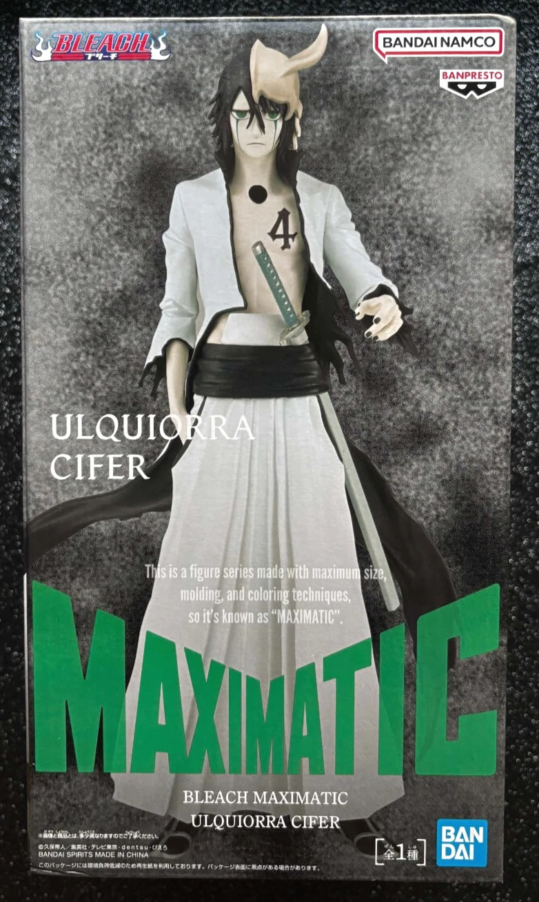 Ulquiorra Cifer Maximatic Bleach Figure Banpresto Bandai