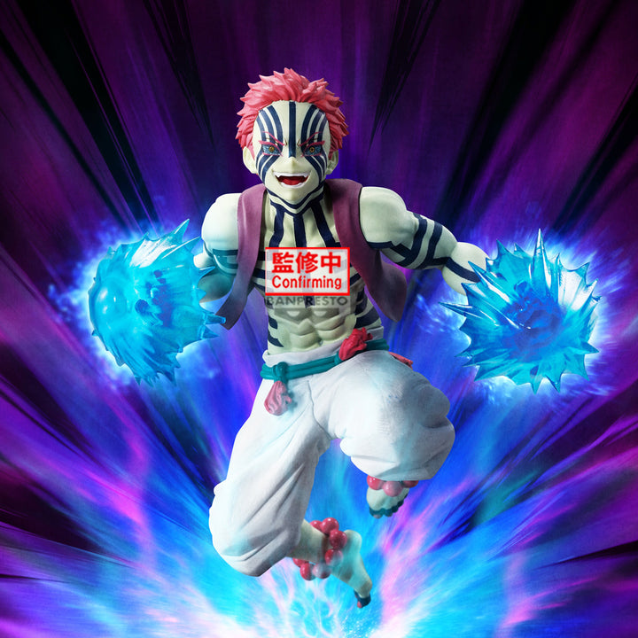 Akaza Vibration Stars Plus Demon Slayer Kimetsu No Yaiba Figure Banpresto Bandai