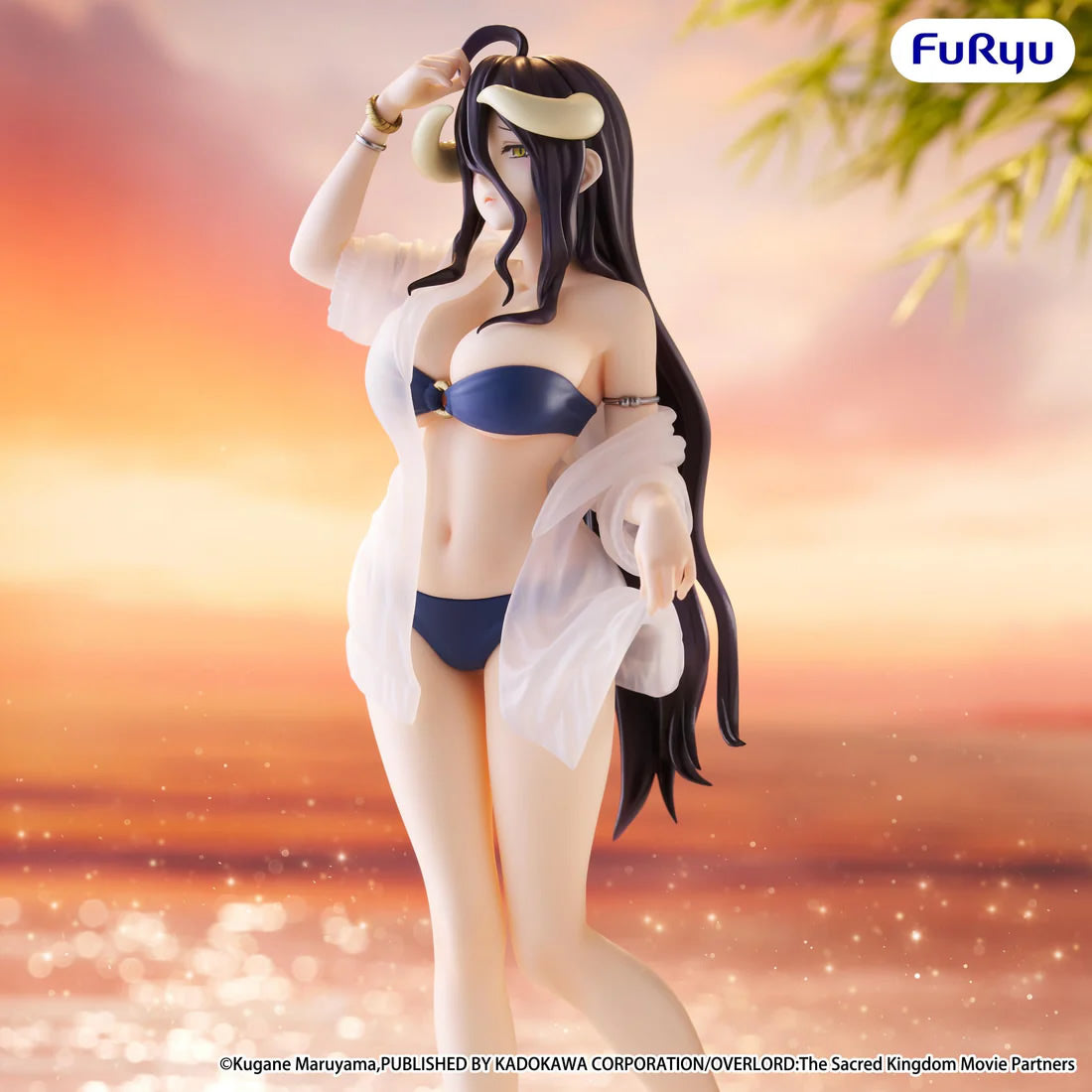 Albedo (Aqua Ver.) Muchute Overlord Figure FuRyu