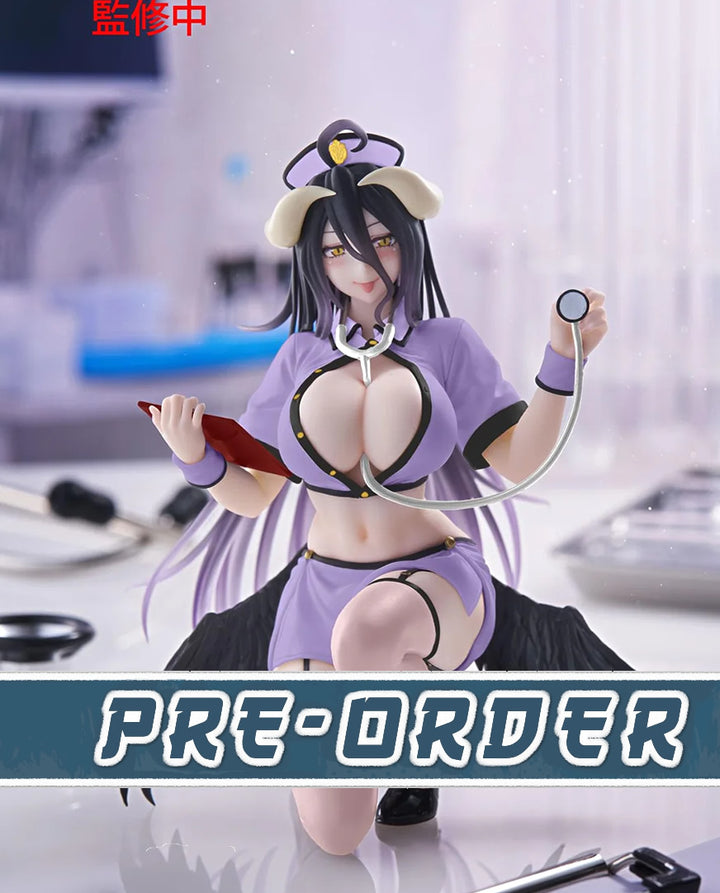 Albedo (Nurse Purple Ver. Renewal) Desktop Cute Overlord Figure Taito