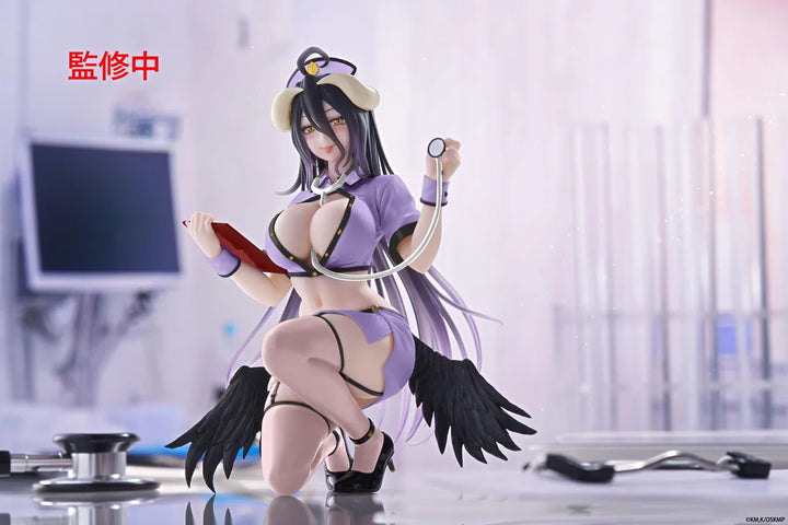 Albedo (Nurse Purple Ver. Renewal) Desktop Cute Overlord Figure Taito