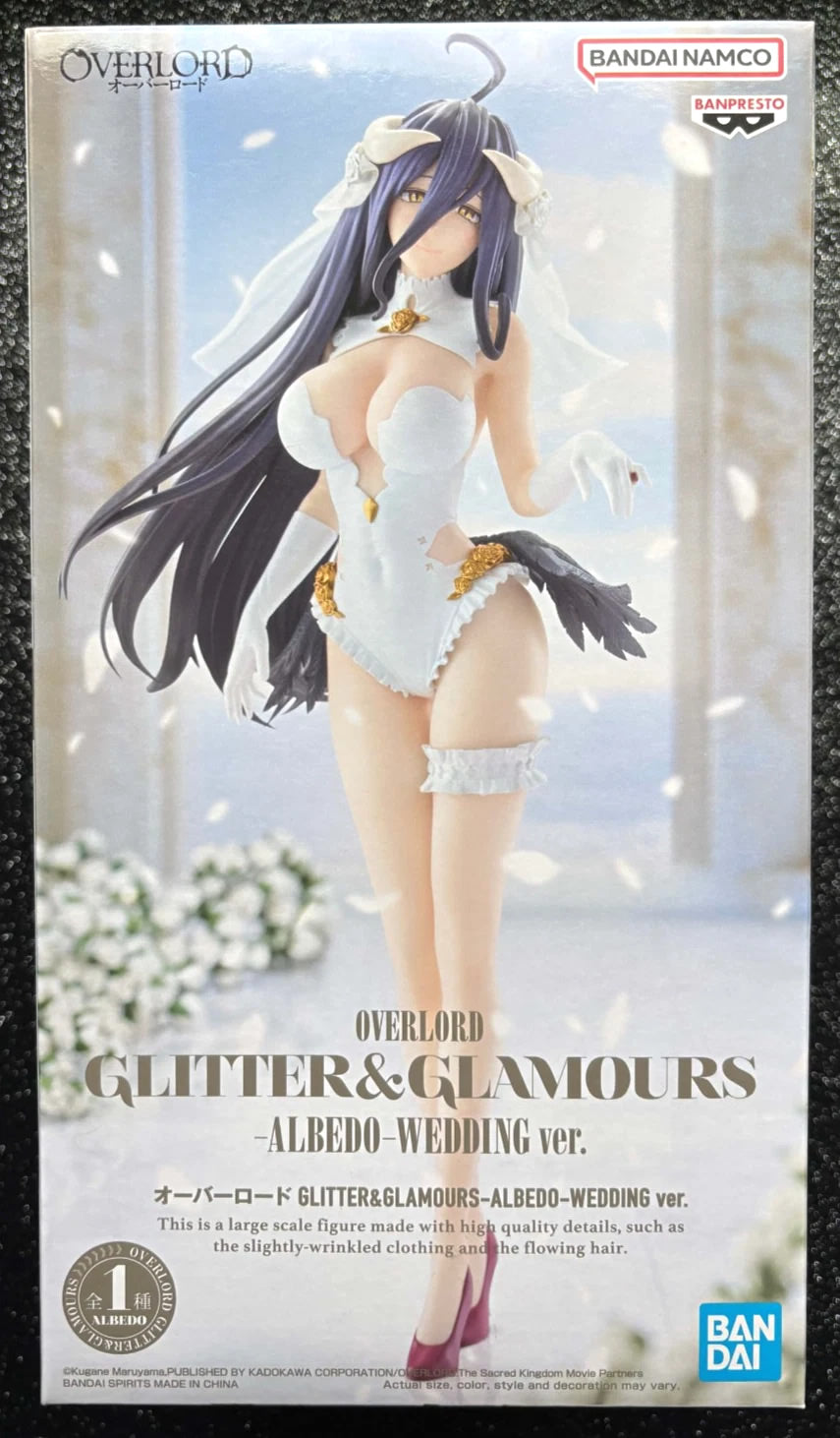 Albedo (Wedding Ver.) Glitter &amp; Glamours Overlord Figure Banpresto