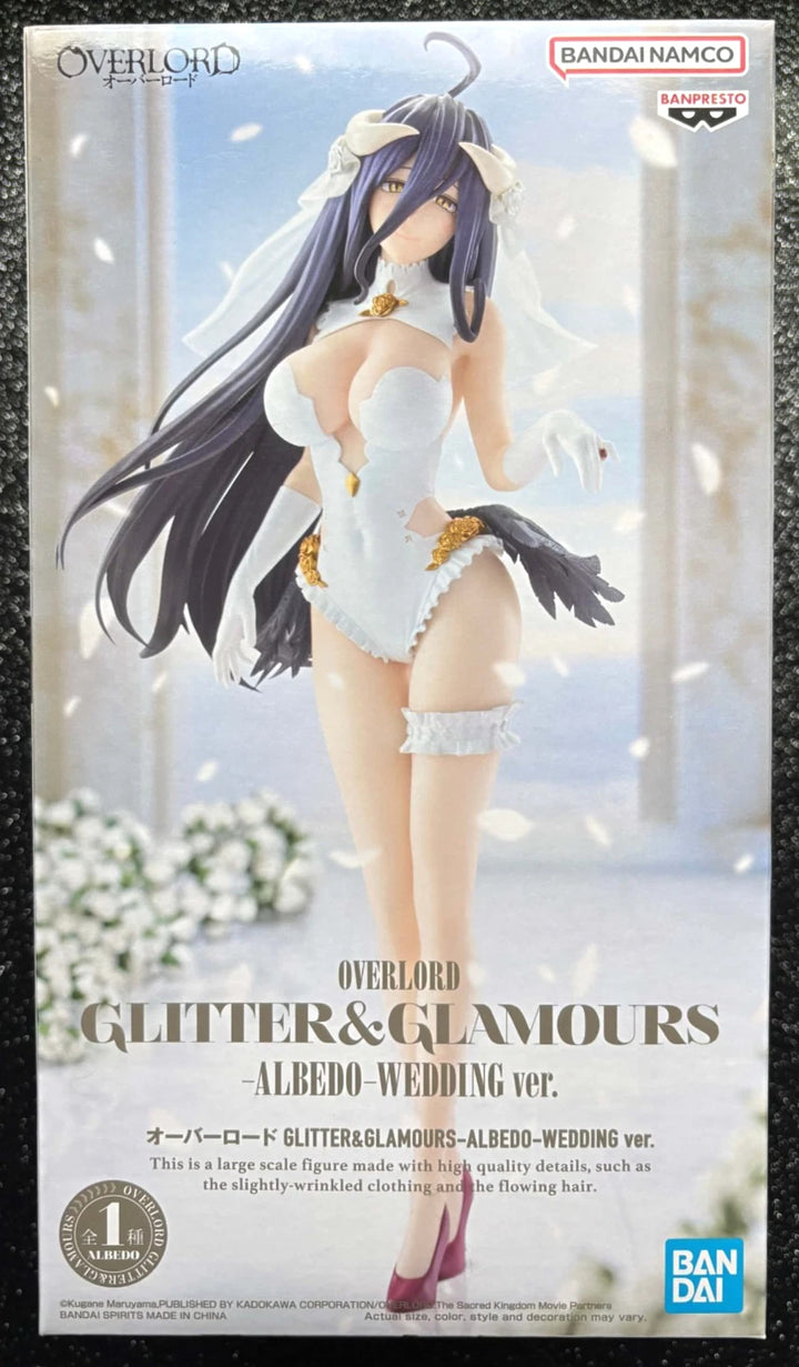 Albedo (Wedding Ver.) Glitter &amp; Glamours Overlord Figure Banpresto