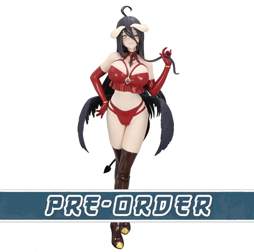 Albedo (Red Ver.) BiCute Dark Overlord Figure FuRyu