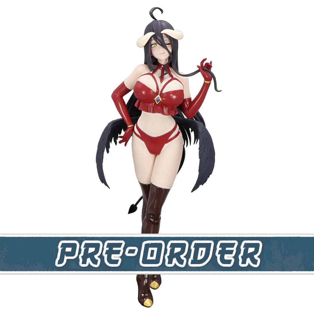 Albedo (Red Ver.) BiCute Dark Overlord Figure FuRyu
