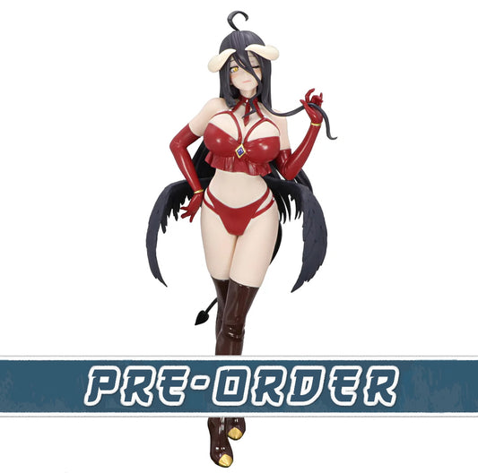 Albedo (Red Ver.) BiCute Dark Overlord Figure FuRyu