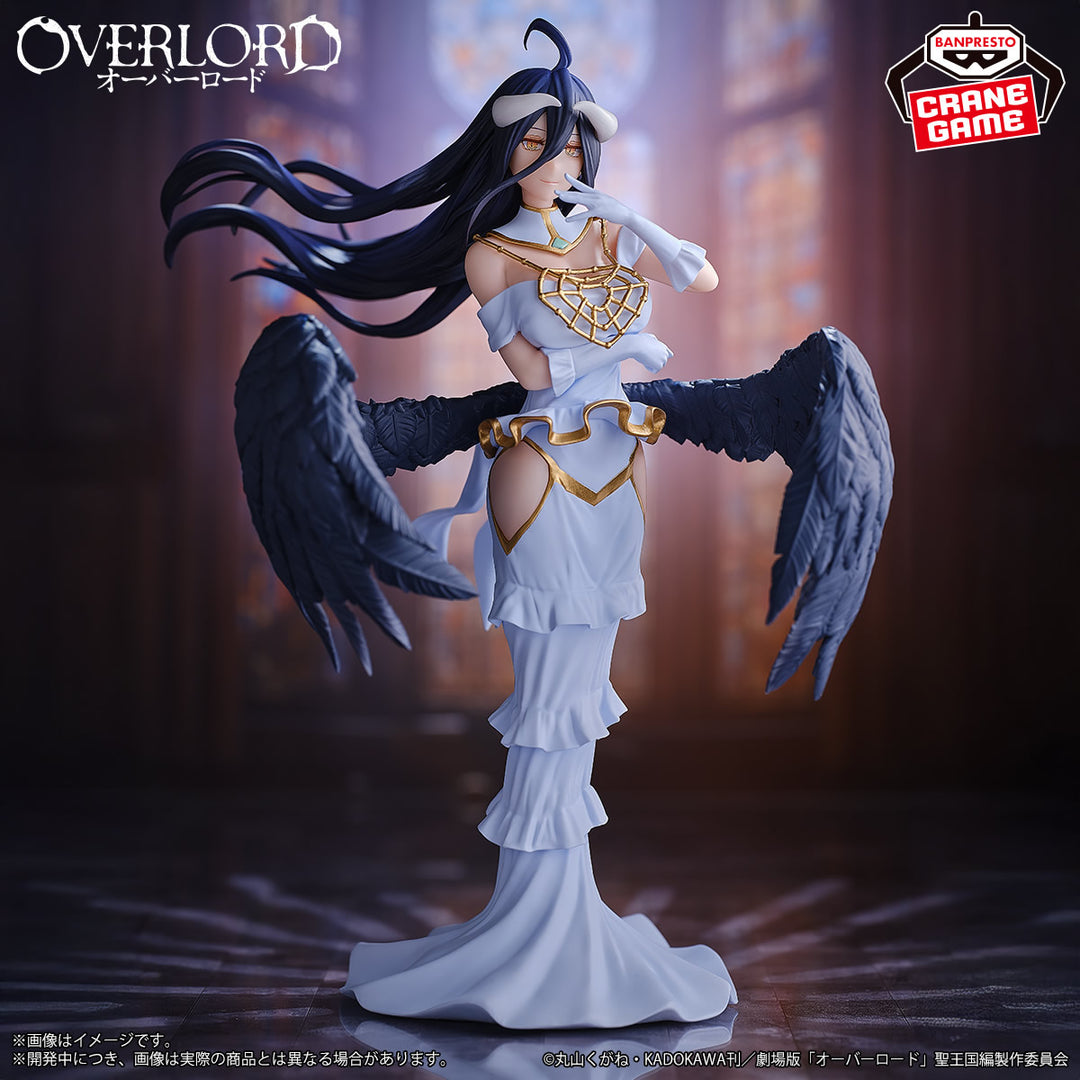 Albedo White Dress Black Wings Overlord Figure Banpresto Bandai-Namco