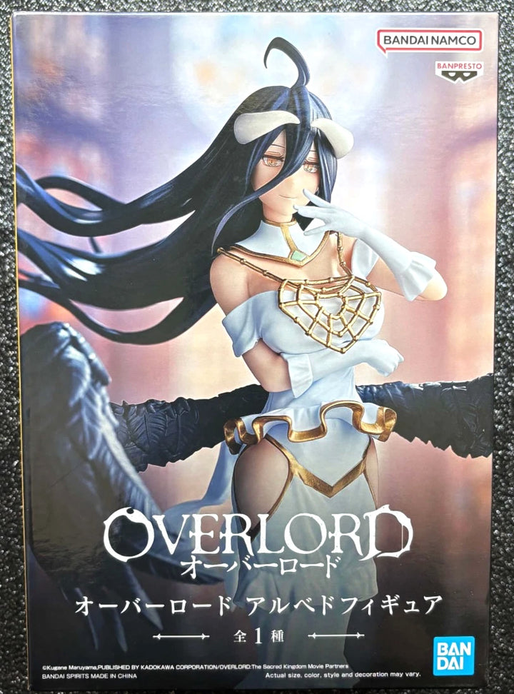 Albedo White Dress Black Wings Overlord Figure Banpresto Bandai-Namco
