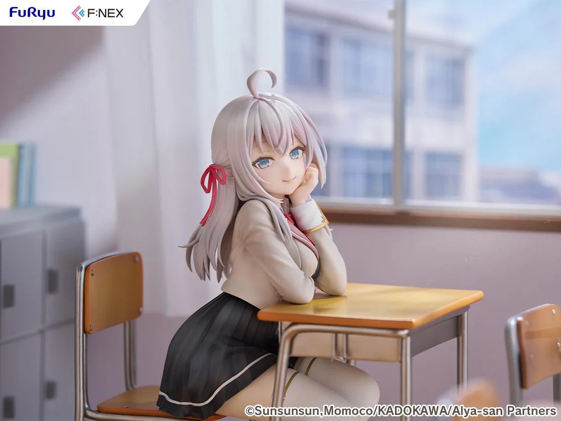 Alya Kujou 1/7 Scale Alya Sometimes Hides Her Feelings in Russian Figure FuRyu