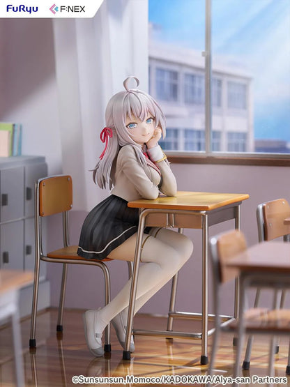 Alya Kujou 1/7 Scale Alya Sometimes Hides Her Feelings in Russian Figure FuRyu