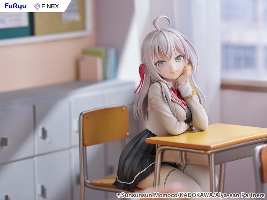 Alya Kujou 1/7 Scale Alya Sometimes Hides Her Feelings in Russian Figure FuRyu