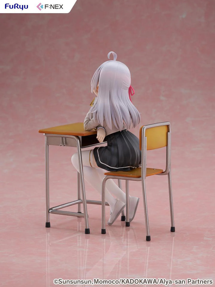 Alya Kujou 1/7 Scale Alya Sometimes Hides Her Feelings in Russian Figure FuRyu