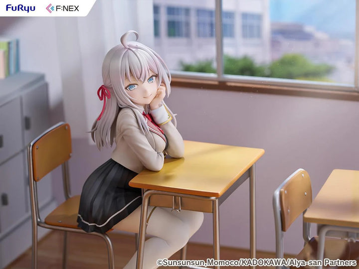 Alya Kujou 1/7 Scale Alya Sometimes Hides Her Feelings in Russian Figure FuRyu
