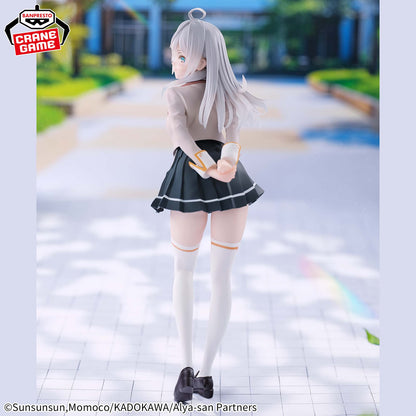 Alya (School Uniform Ver.) Glitter & Glamours Alya Sometimes Hides Her Feelings in Russian Figure Banpresto Bandai
