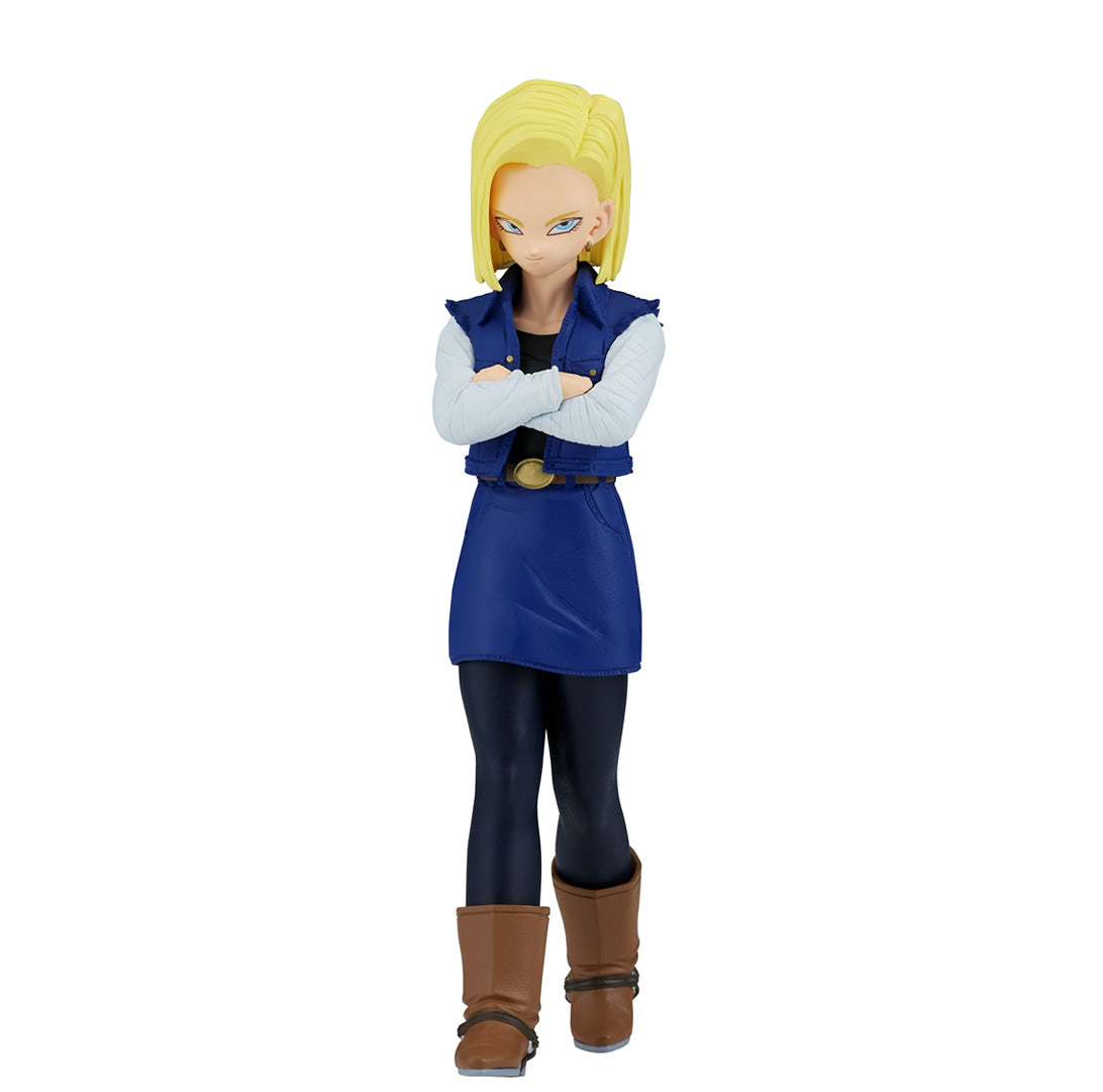 Android 18 Solid Edge Works Dragon Ball Z Figure Banpresto Bandai