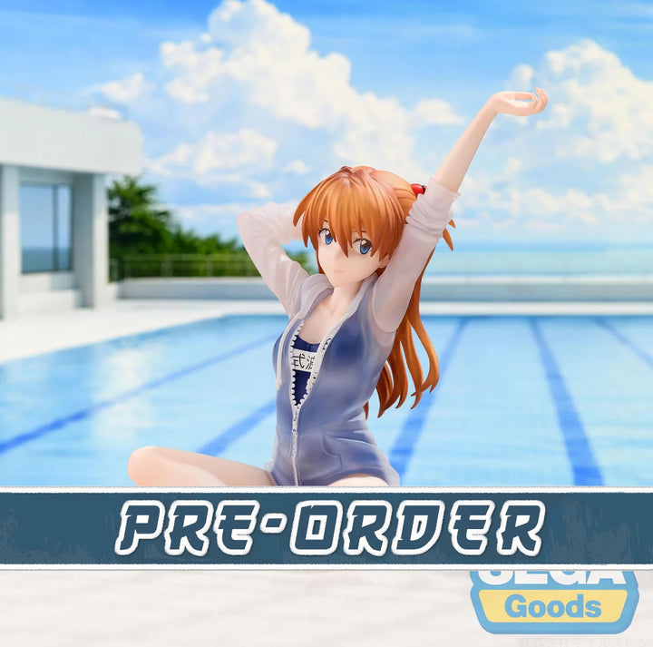 Asuka Shikinami Langley (School Swimsuit Ver.) Yumemirize Evangelion: New Theatrical Edition Figure Sega