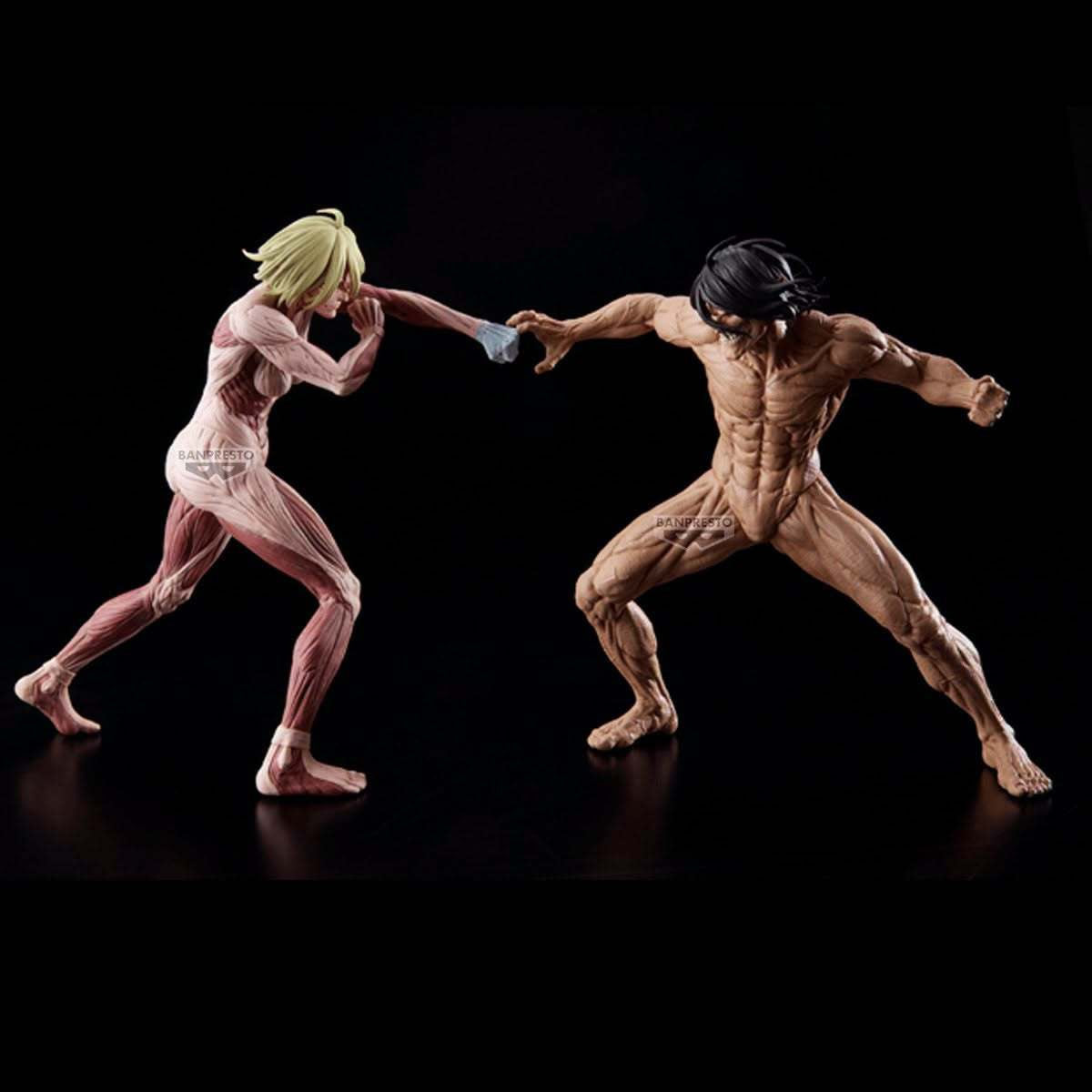 Attack Titan Maximatic Eren Yeager Attack on Titan Figure Banpresto Bandai