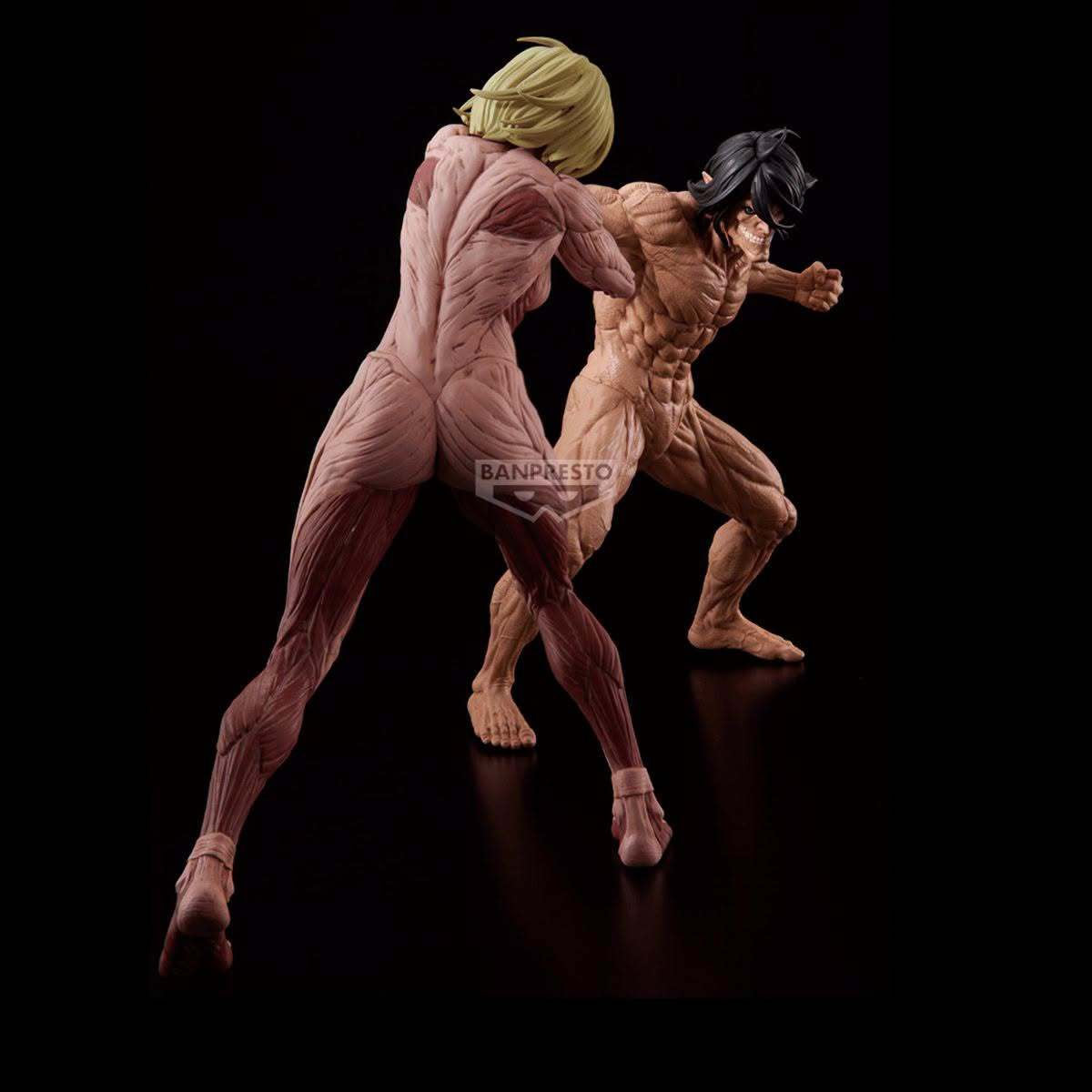 Attack Titan Maximatic Eren Yeager Attack on Titan Figure Banpresto Bandai