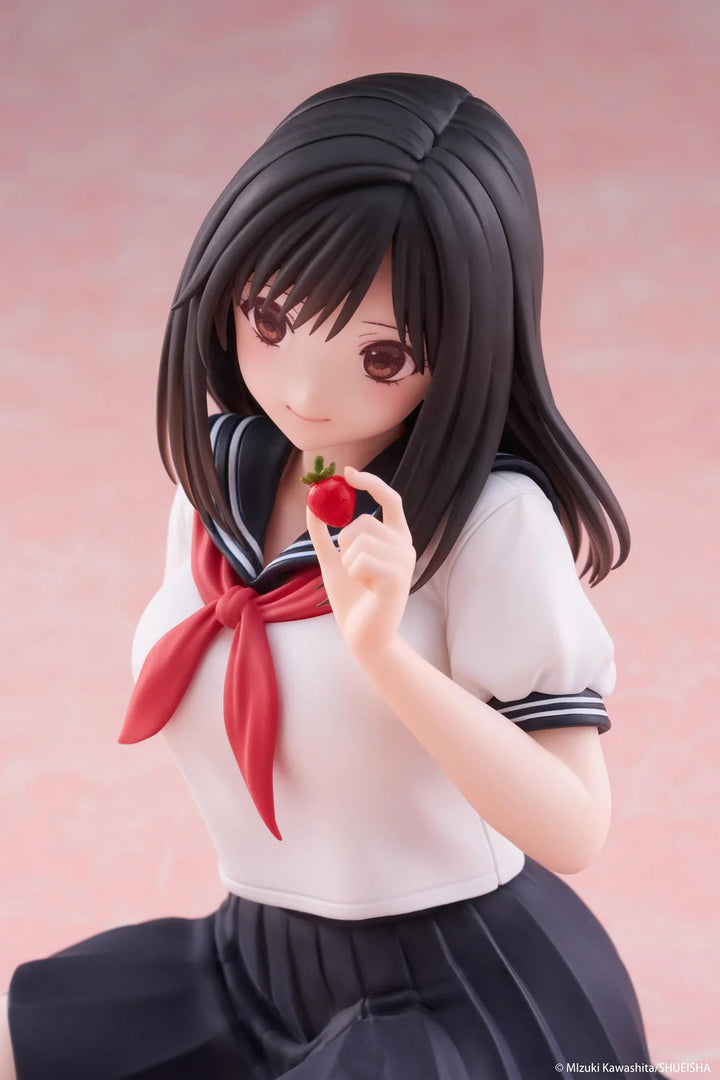 Aya Tojo (School Uniform Ver.) Desktop Cute Strawberry 100% Figure Taito