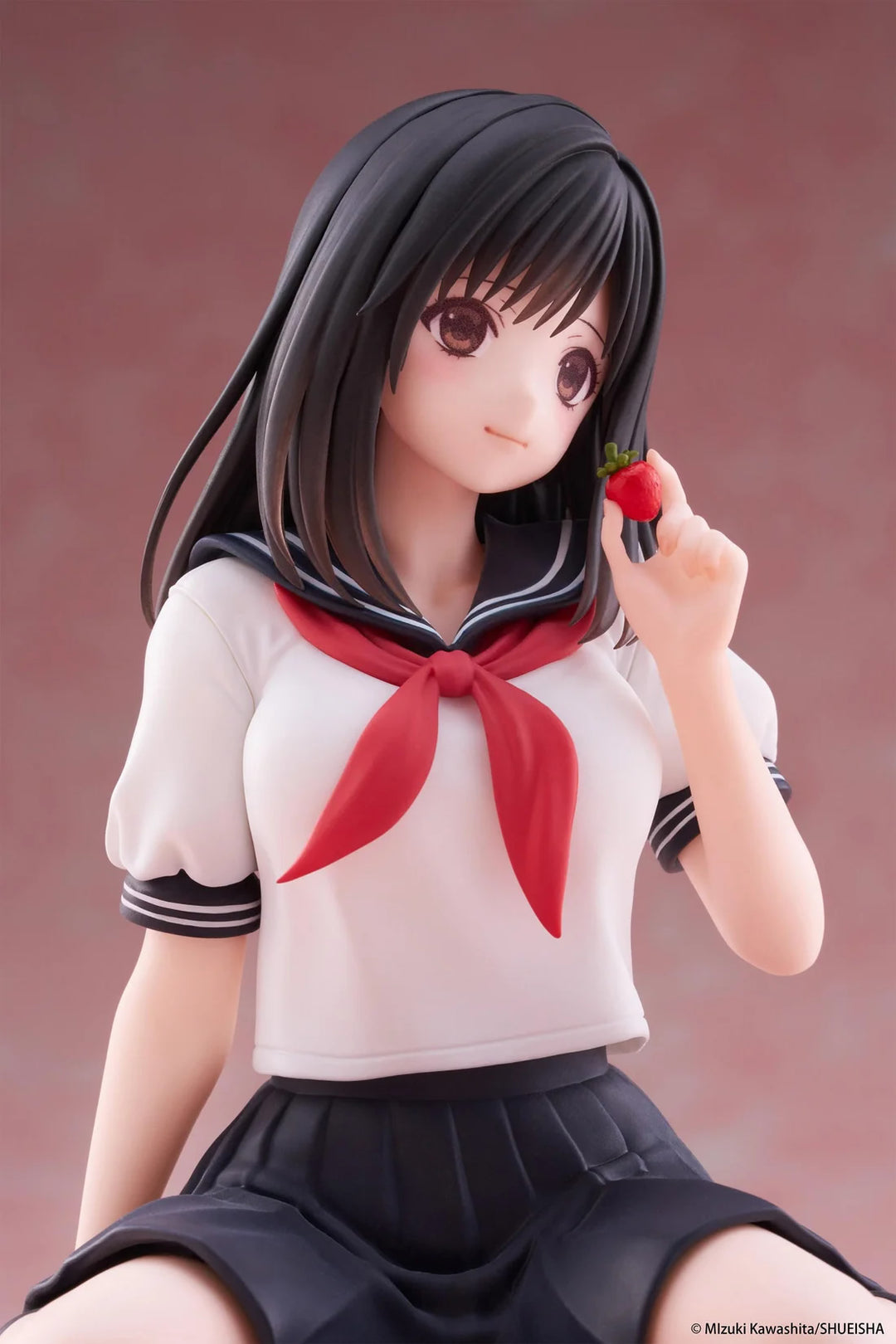 Aya Tojo (School Uniform Ver.) Desktop Cute Strawberry 100% Figure Taito