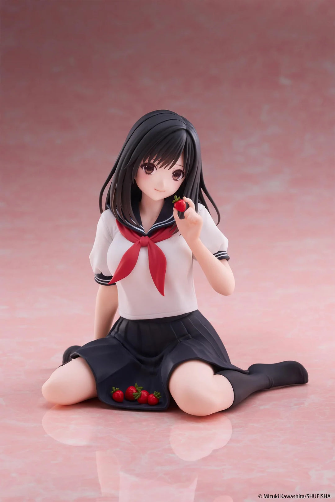 Aya Tojo (School Uniform Ver.) Desktop Cute Strawberry 100% Figure Taito