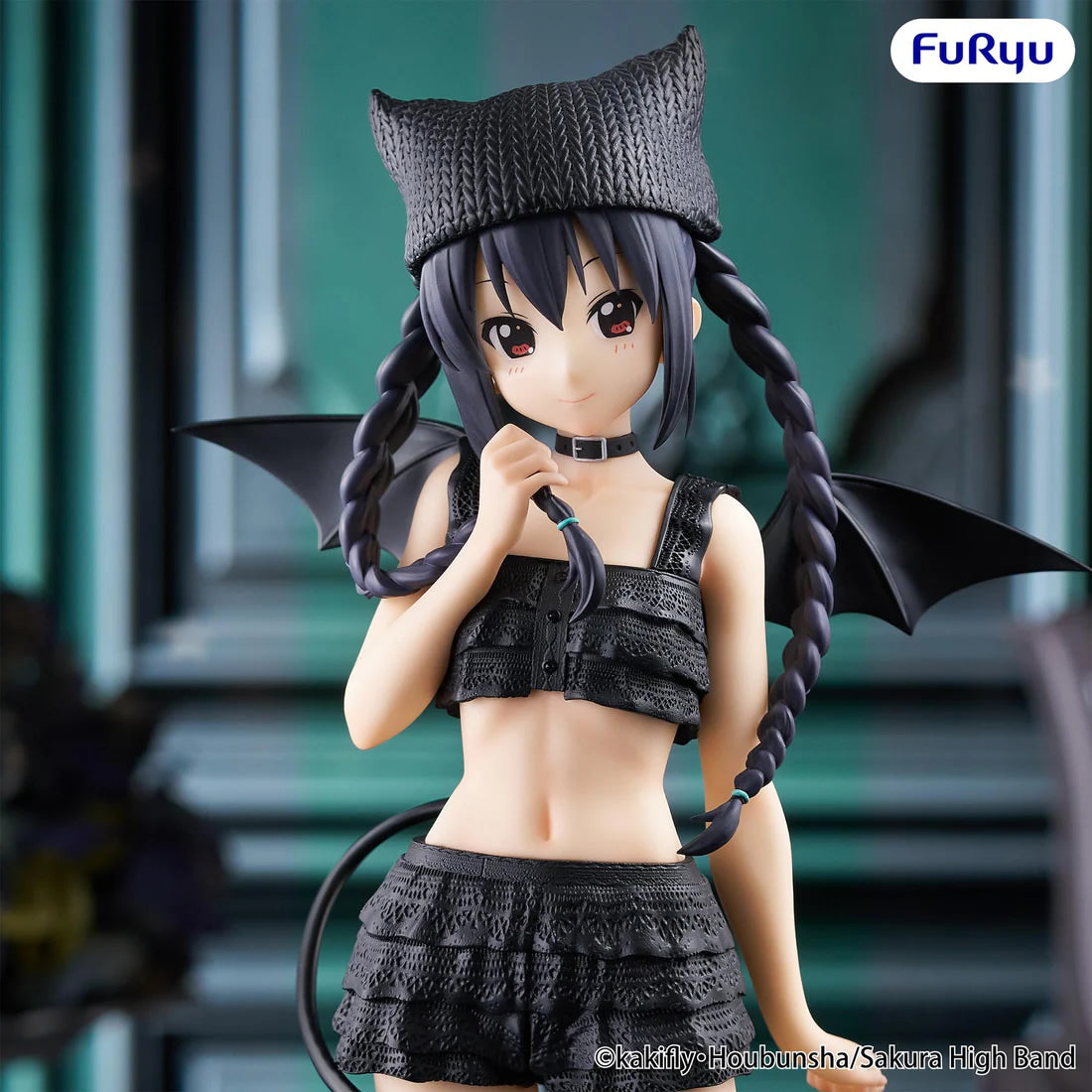 Azusa Nakano BiCute Dark K-On! Figure FuRyu