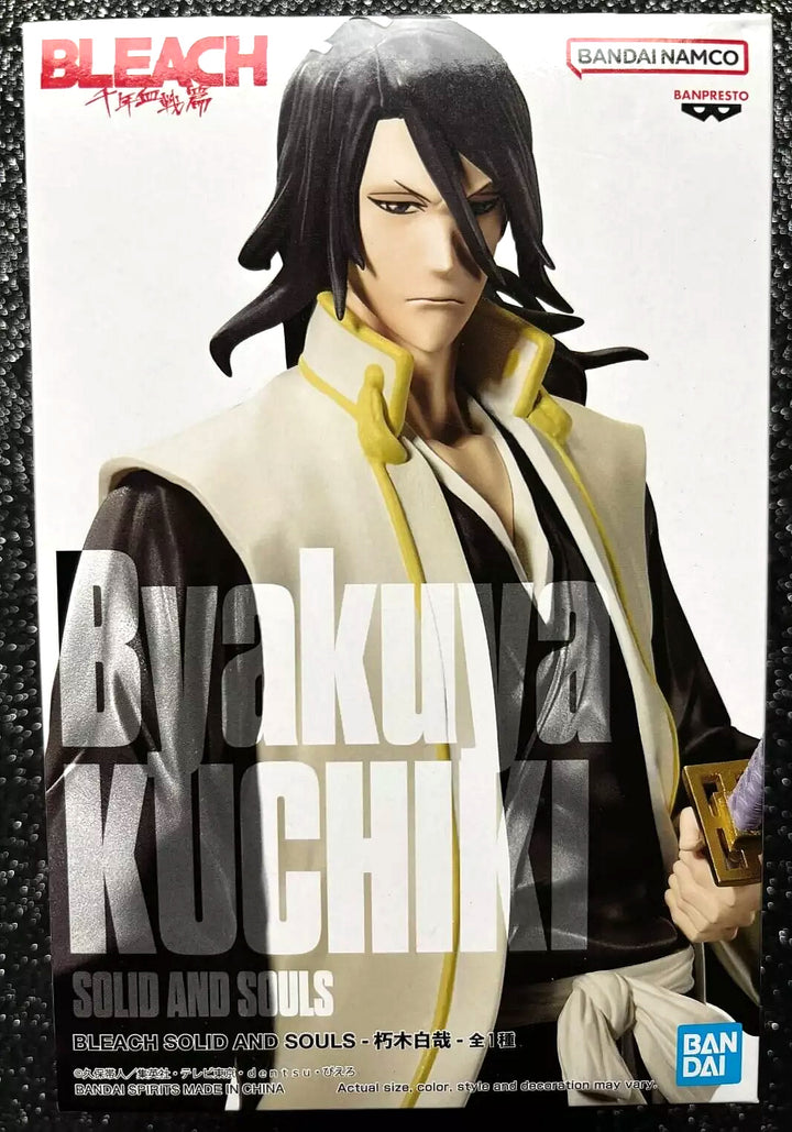 Byakuya Kuchiki Solid &amp; Souls Bleach Figure