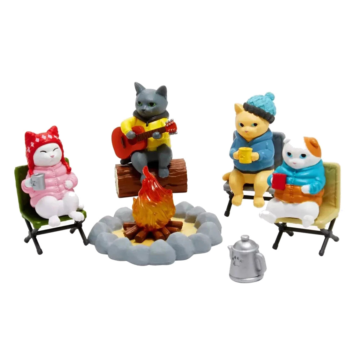 Campfire Cat Assorted Blind Box Mini Figure Yell