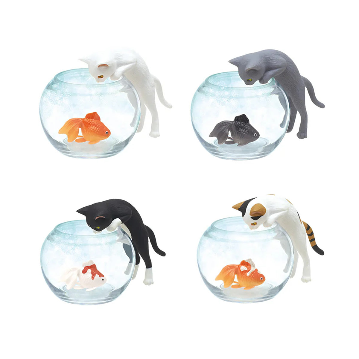 Cat with Golfish (Neko to Kingyo) Assorted Blind Box Mini Figure Kitan Club