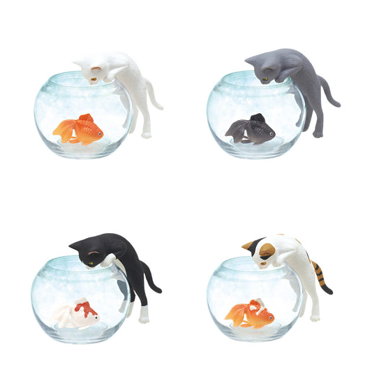 Cat with Golfish (Neko to Kingyo) Assorted Blind Box Mini Figure Kitan Club