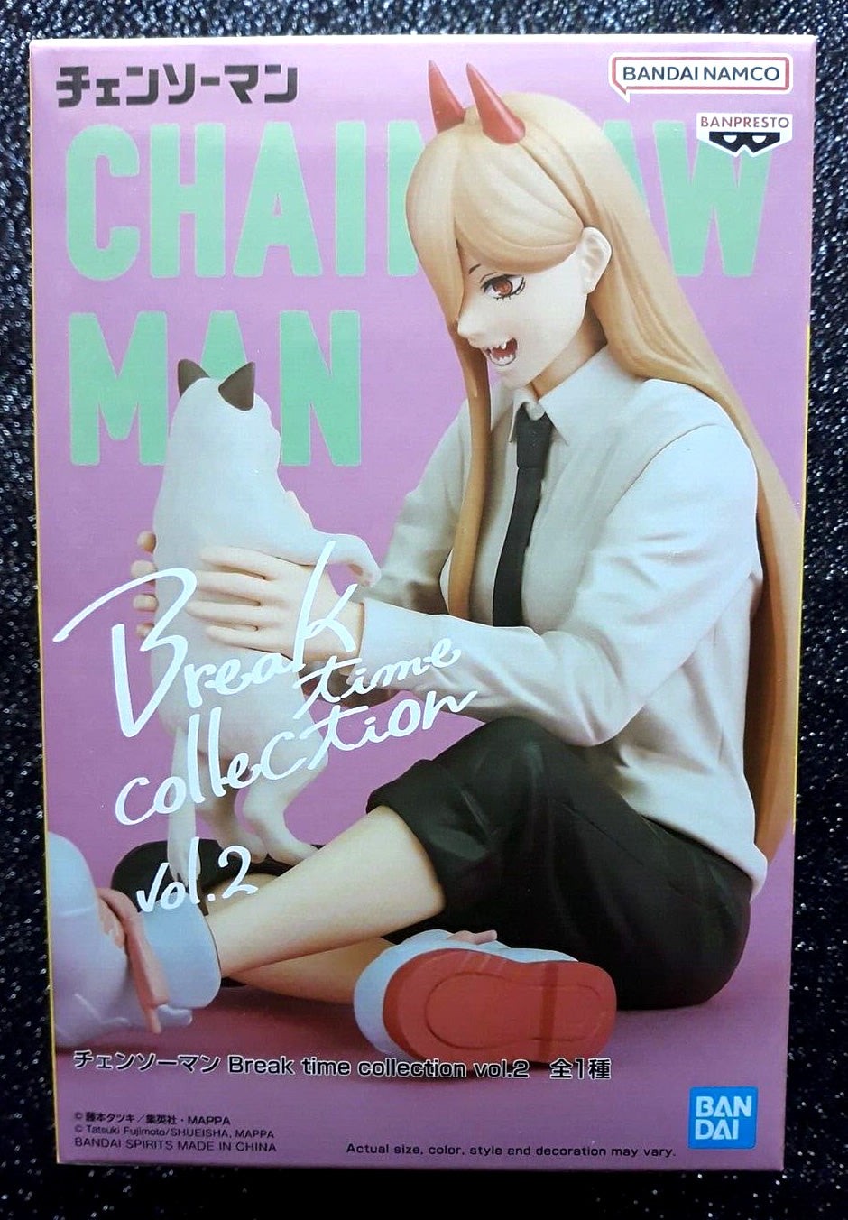 Power & Meowy Vol. 2 Break Time Chainsaw Man Figure – Anime Sky