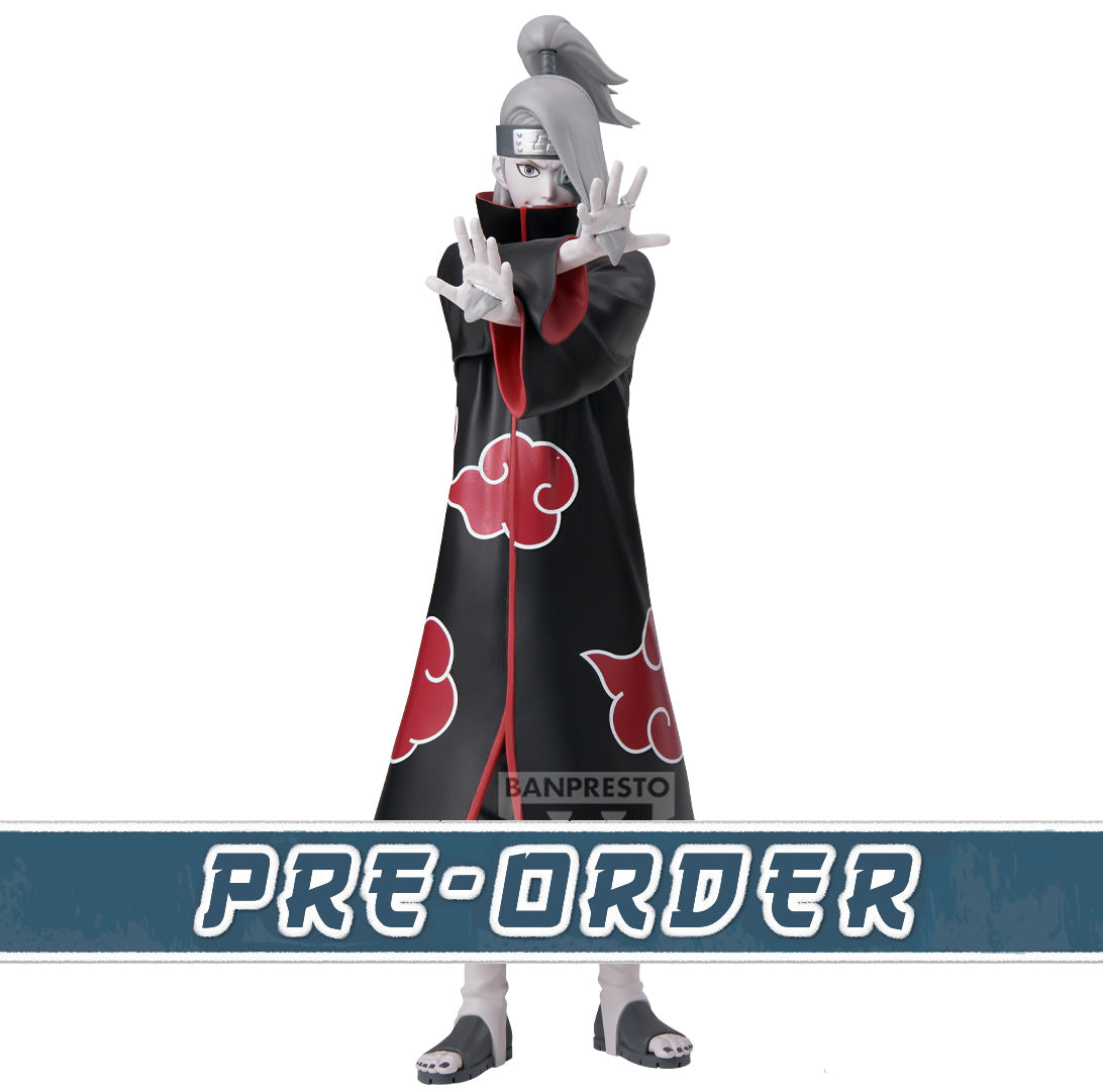 Deidara Noir Edge Collection Naruto Shippuden Figure Banpresto Bandai