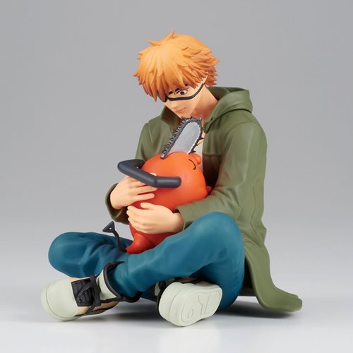 Denji &amp; Pochita Vol. 1 Break Time Chainsaw Man Figure