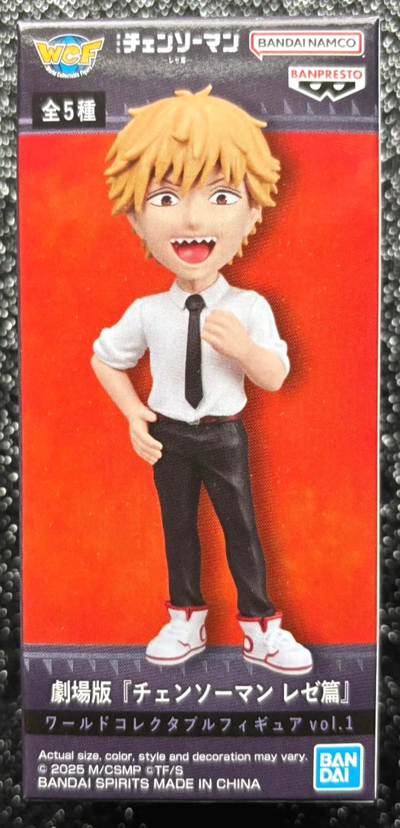 Denji WCF Chainsaw Man The Movie: Reze Arc World Collectable Mini-Figure (A) Banpresto Bandai