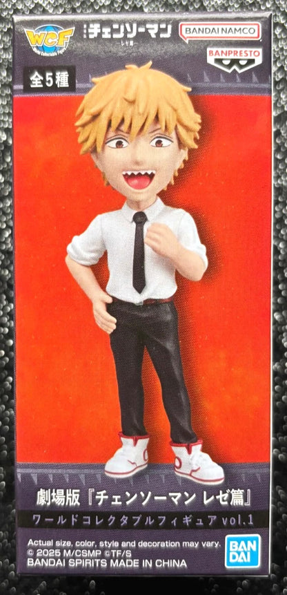 Denji WCF Chainsaw Man The Movie: Reze Arc World Collectable Mini-Figure (A) Banpresto Bandai