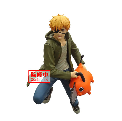 Denji and Pochita Vibration Stars Chainsaw Man Figure Banpresto Bandai