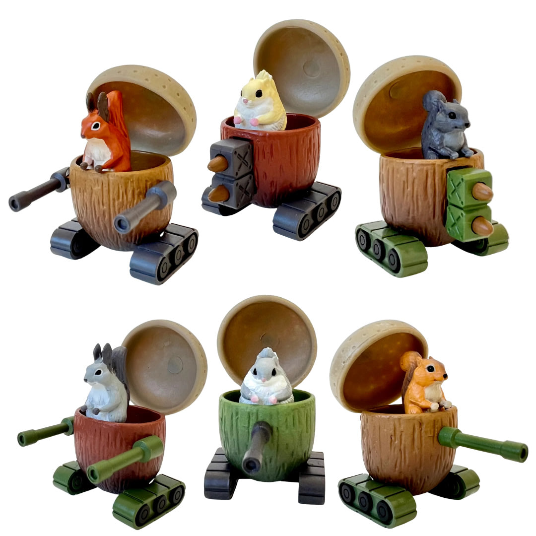 Donguri Acorn Tanks Assorted Blind Box Mini Figure Yell