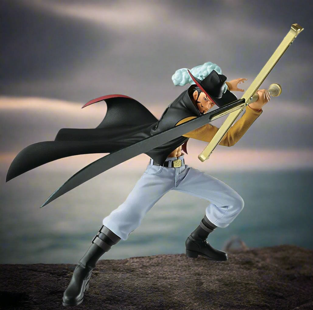 Dracule Mihawk Battle Record Collection One Piece Figure Banpresto Bandai