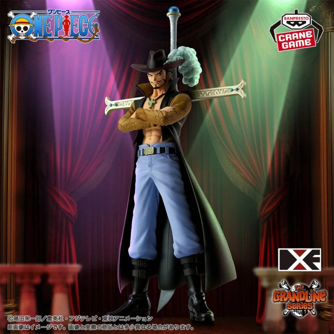 Dracule Mihawk The Grandline Series DXF Extra One Piece Figure Banpresto