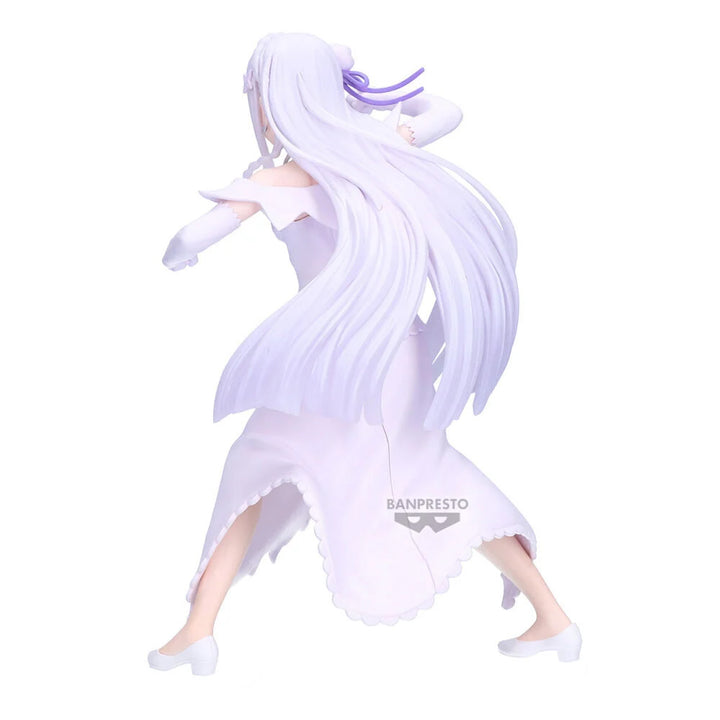 Emilia Espresto Excite Motions Re:Zero Starting Life in Another World Figure Banpresto